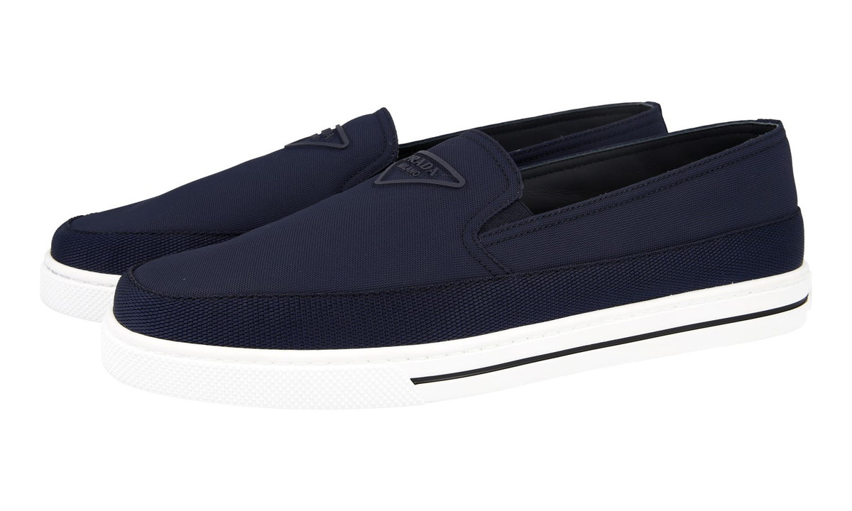 Prada Men's Nylon Re-nylon St Tropez Slip-on Sneaker – ITTELLI
