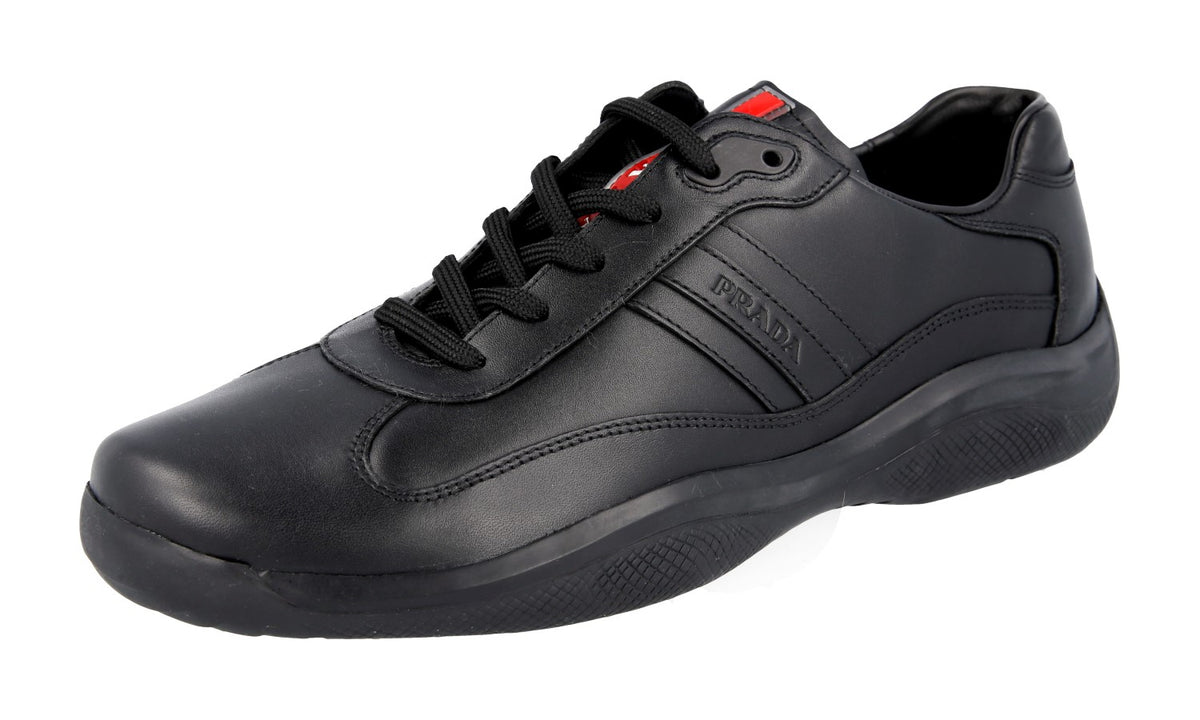 Prada Men's Leather Americas Cup Sneaker – ITTELLI