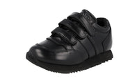 Prada Boy's 0O0633 2OED F0002 Leather Sneaker