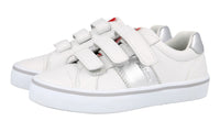 Prada Boy's White Leather Sneaker 0O0667