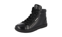 Prada Boy's 0T0631 2OED F0002 Leather High-Top Sneaker