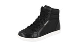 Prada Boy's 0T0631 2OEE F0002 Leather High-Top Sneaker