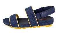 Prada Boy's Blue Sandals 0X0579