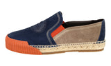 Etro Men's Blue Leather Sneaker 11316