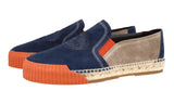 Etro Men's Blue Leather Sneaker 11316