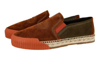 Etro Men's Brown Leather Slip-on Sneaker 11316