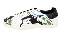 Etro Men's White Leather Sneaker 12106