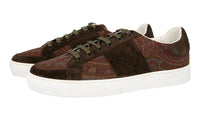 Etro Men's Brown Leather Sneaker 12107