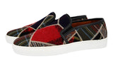Etro Men's Multicoloured Slip-on Tartan Sneaker 12115