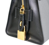 Prada Women's Grey Saffiano Leather Esplanade Shoulder Bag 1BA045