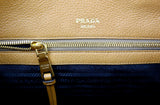 Prada Women's Brown Leather Shoulder Bag 1BA063