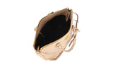 Prada Women's Beige Leather Shoulder Bag 1BA063