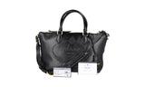 Prada Women's Black Leather Shoulder Bag 1BA104