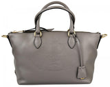 Prada Women's Grey Leather Shoulder Bag 1BA104