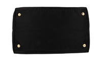 Prada Women's Black Light Shopper Shoulder Bag 1BA106