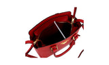 Prada Women's Red Saffiano Leather Twoway Shoulder Bag 1BA113