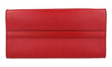 Prada Women's Red High-Quality Saffiano Leather Esplanade Shoulder Bag 1BA116