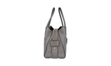 Prada Women's Grey Leather Shoulder Bag 1BA127