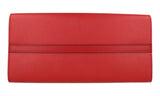 Prada Women's Red Saffiano Leather Paradigme Esplanade Shoulder Bag 1BA130