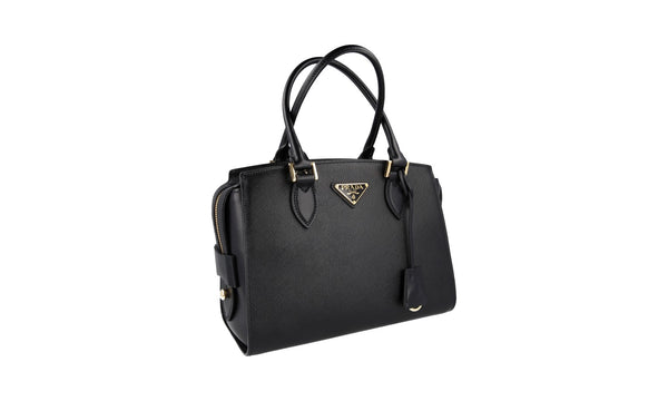 Prada Women's 1BA164 Black Saffiano Leather Leather Shoulder Bag