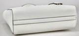 Prada Women's White Saffiano Leather Shoulder Bag 1BA189