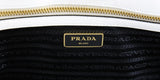 Prada Women's White Saffiano Leather Shoulder Bag 1BA189
