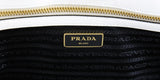 Prada Women's White High-Quality Saffiano Leather Shoulder Bag 1BA189