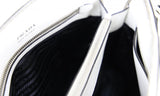 Prada Women's White Leather Promenade Shoulder Bag 1BA200