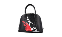 Prada Women's Black Leather Shoulder Bag 1BA200