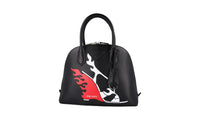 Prada Women's Black Leather Promenade Shoulder Bag 1BA200