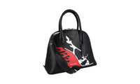 Prada Women's Black Leather Promenade Shoulder Bag 1BA200