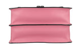 Prada Women's Pink Leather Elektra Croc Shoulder Bag 1BA203