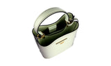 Prada Women's Multicoloured Saffiano Leather Panier Mini Bucket Ombre Gradient Shoulder Bag 1BA217