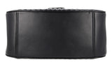 Prada Women's Black Leather Diagramme Shoulder Bag 1BA224