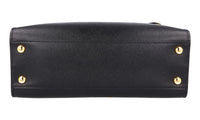 Prada Women's Black Leather Shoulder Bag 1BA227