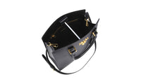 Prada Women's Black Leather Shoulder Bag 1BA227