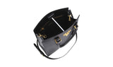 Prada Women's Black Leather Shoulder Bag 1BA227