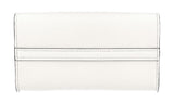 Prada Women's White Saffiano Leather Kristen Shoulder Bag 1BA269