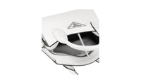 Prada Women's White Saffiano Leather Kristen Shoulder Bag 1BA269