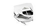 Prada Women's White Saffiano Leather Kristen Shoulder Bag 1BA269