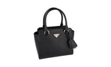 Prada Women's 1BA380 Black Saffiano Leather Leather Shoulder Bag