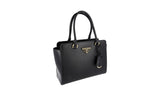 Prada Women's 1BA409 Black Saffiano Leather Leather Shoulder Bag