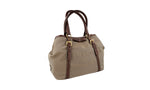 Prada Women's 1BA841 Brown Textile Shoulder Bag