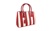 Prada Women's 1BA863 Multicoloured Saffiano Leather Leather Shoulder Bag