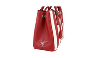 Prada Women's Multicoloured High-Quality Saffiano Leather Galleria Medium Limited Edition Shoulder Bag 1BA863