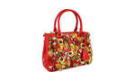 Prada Women's 1BA905 Red Saffiano Leather Leather Shoulder Bag