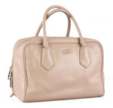 Prada Women's 1BB010 Beige Leather Shoulder Bag