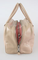 Prada Women's Beige Leather Shoulder Bag 1BB010
