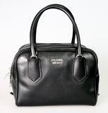 Prada Women's Black Leather Shoulder Bag 1BB011