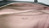 Prada Women's Black Leather Shoulder Bag 1BB011